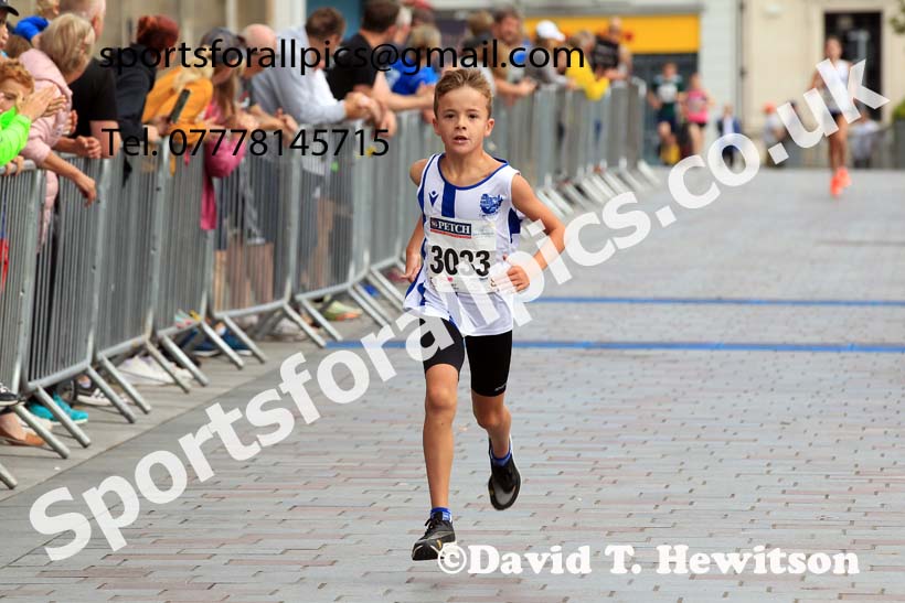 Junior 3k Road Race, 2022 Darlington 10k Road Race, Sunday, Aug. 7th. Photo: David T. Hewitson/Sports for All Pics